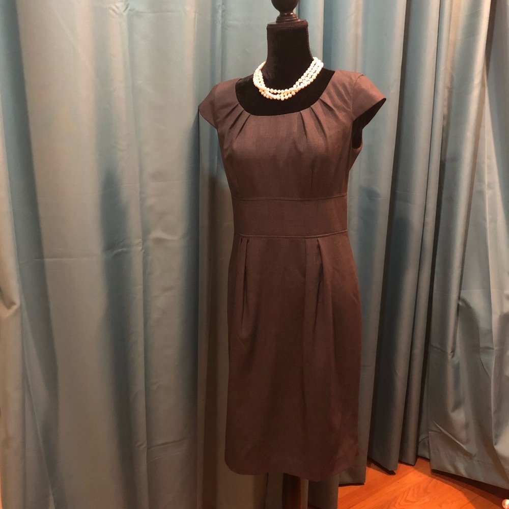 Calvin Klein Cap Sleeve Sheath Dress 8